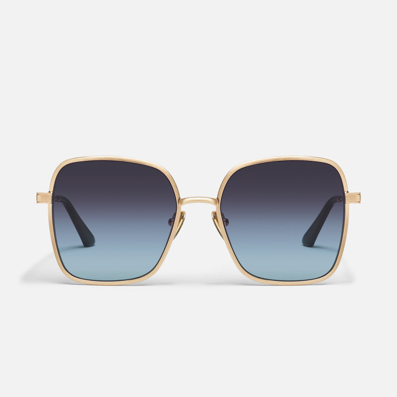 BRUSHED GOLD/BLACK AQUA