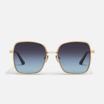 BRUSHED GOLD/BLACK AQUA