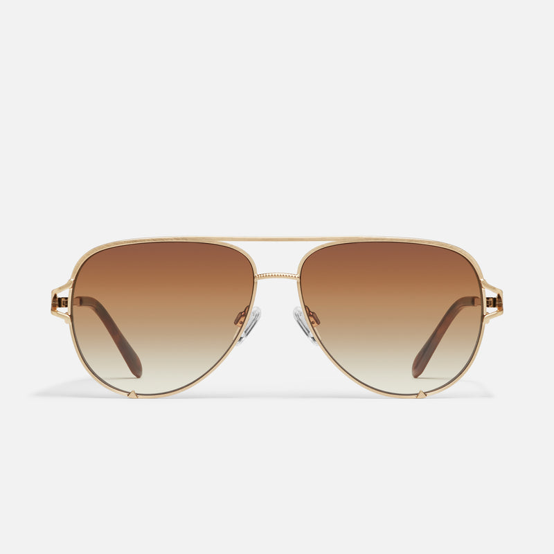 BRUSHED GOLD/SEPIA